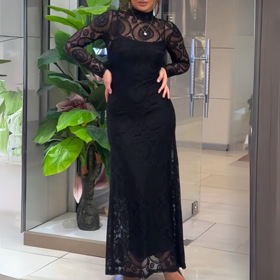 Lidia - Elegancka Koronkowa Sukienka