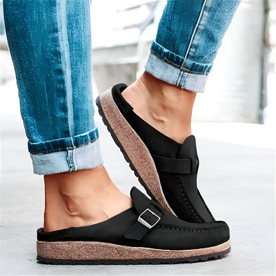 Stefania - Wygodne wsuwane sandały casual