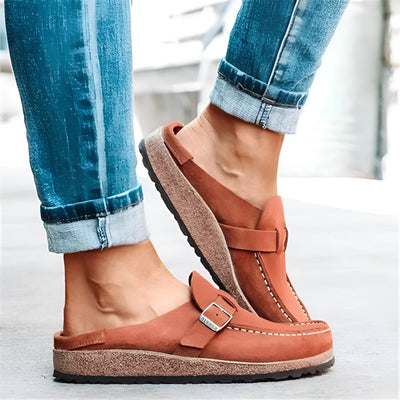 Stefania - Wygodne wsuwane sandały casual